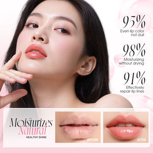 O.TW O.O Großhandel Kristall Transparenter Feuchtigkeit spendender Lippenstift Nicht klebriger, langlebiger, temperatur wechselnder Gelee-Lippenstift - Product Image 3