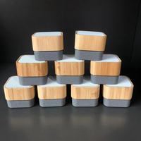 Vente directe d'usine A15 Haut-parleur Bluetooth sans fil écologique en bambou portable Mini caisson de basses extérieur Petit gadget USB