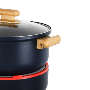 หม้อไฟไฟฟ้า2L สีดำ800วัตต์พร้อมฝาแก้วนิรภัยอเนกประสงค์ใช้ในครัวเรือนกระทะอลูมิเนียมกล่องกล่องใส่อาหารเรียน - Product Image 6