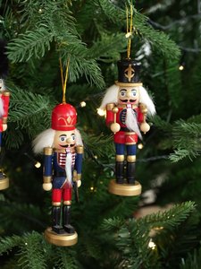 Navidad Trang Trí Nội Thất Bằng Gỗ Thủ Công Giáng Sinh <span class=keywords><strong>Nutcracker</strong></span> Soldier Bức Tượng Đồ Chơi Cây Đồ Trang Trí Trang Trí <span class=keywords><strong>Nutcracker</strong></span> - Product Image 5