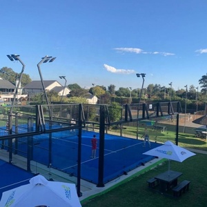 Equipo <span class=keywords><strong>de</strong></span> Pádel para Interiores y Exteriores con Certificación CE, Acero Galvanizado en Caliente y Vidrio Templado, al Mejor Precio <span class=keywords><strong>de</strong></span> Fábrica - Product Image 5
