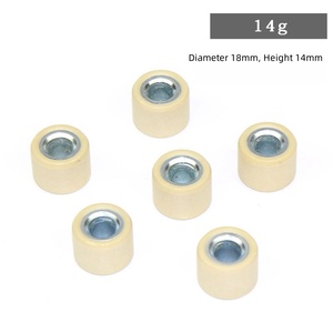 Accessoires Moto : Galet de variateur 125/150cc, Galet de variateur de scooter, Galet de disque de transmission avant, Compatible GY6 - Product Image 5