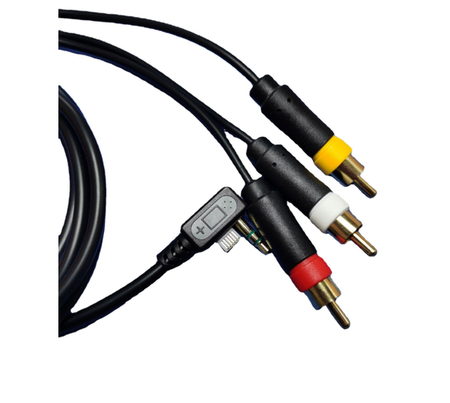 2024 Audio Video AV Cable Cord for Sony PSP 2000 Cable 1.8M Component Av Cables Game Accessories for PSP Line