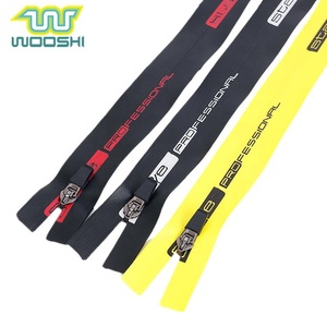 2024 High Quality Nylon Leather <strong>Jackets</strong> with Open-End Zipper Customized <strong>Silver</strong> Waterproof Plastic Fashionable Teeth Design - Product Image 6