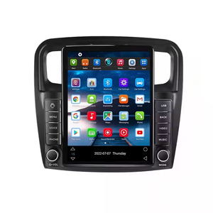 Autoradio vidéo stéréo Tesla Android 13 8+128G pour <span class=keywords><strong>Renault</strong></span> Logan 2014-2019, Carplay+auto AM FM, écran partagé, lecteur DVD - Product Image 2