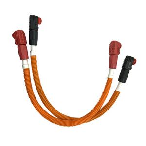 8AWG Kalay Kaplı Bakır İletken Silikon İzolasyonlu Bakır Kılıflı 600V Anma Gerilimli İnvertör Güç Kablosu 1'e 2'ye Kablo Demeti - Product Image 4