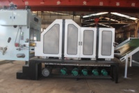 Machine à carder semi-automatique haute précision NHN 380V 7500W, capacité de production 40m/min, poids par mètre 400g/m