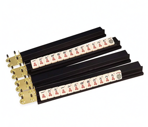 Regla de empuje de madera acrílica americana de 18 pulgadas para mahjong americano - Product Image 1