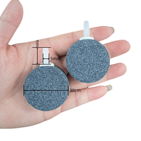 Accessoires pour aquarium, hydroponie, aquaculture, pompe de réservoir de poissons, diffuseur de nano-microbulles en céramique pour CO2, ozone et oxygène