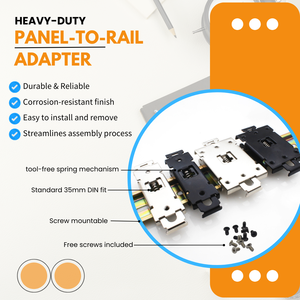 Высококачественный адаптер для монтажа печатной платы <span class=keywords><strong>DIN</strong></span>-рейки металлический <span class=keywords><strong>DIN</strong></span>-рейка монтажный MH-06 MH-02 - Product Image 2