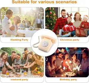 Leverancier Hoge Kwaliteit Retro Bruiloft Audio Guestbooks Huwelijksgeschenken Voor Gasten Andere Bruiloft Decoraties