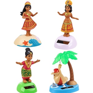 Solar Dancing - Theme Figure Toy | Swinging Toy | Energy Swivelling Doll | For Car Dashboard Decoration, Desk Dancing Solar Toy