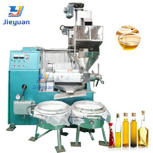 Máquina de expulsión de aceite de tornillo Máquina de prensado de aceite de cocina Máquina de prensado de aceite de fruta de Palma pequeña - Product Image 1