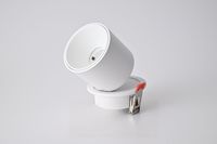 Downlights LED modernes encastrés en aluminium réglables pour intérieur, anti-éblouissement, avec angles réglables