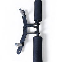 Câble de musculation Bt Bar avec rembourrage en mousse et bouton de réglage, accessoire de fitness multi-angles pour l'entraînement des biceps et des triceps