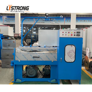 Lifong 0.15-0.6mm Completa Fine Wire Copper Cable Desenho <span class=keywords><strong>Pull</strong></span> Production Machine - Product Image 3