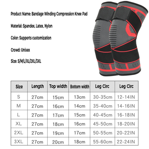 Bilateral Adjustable <b>Compression</b> Knee Protector CZFIT Spandex/Nylon Knitting 2cm Thickness Breathable Lightweight Non-Slip Hook - Product Image 4