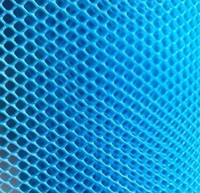 Filet de clôture en plastique vert à mailles plates extrudées pour l'élevage agricole en HDPE 2m * 50m