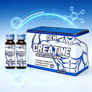 Bebida Líquida de Monohidrato de Creatina Personalizada OEM para el Crecimiento Muscular y la Recuperación de Energía con BCAA y Suplementos Herbales - Product Image 2