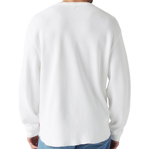 Áo thun giữ nhiệt tay dài 100% cotton, thiết kế in họa tiết, chất liệu dệt kim mềm mại, kiểu dáng mới mùa xuân dành cho nam - Product Image 2