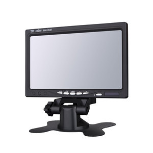 7-inch HD TFT <span class=keywords><strong>LCD</strong></span> Monitor với 800*480/1024*600 IPS ahd720/1080p tùy chọn xe đảo ngược Viện trợ với Rear View giám sát - Product Image 1