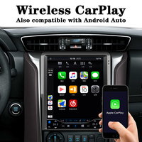 12.1 pouces Tesla écran Vertical GPS Navigation Android autoradio stéréo avec DSP BT pour Toyota Fortuner 2016-2020 lecteur DVD de voiture