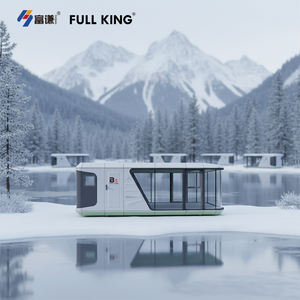 Casa Prefabricada Modular de Aluminio, Cápsula Espacial Inteligente, Casa Móvil para <span class=keywords><strong>B</strong></span>&<span class=keywords><strong>B</strong></span>, Oficina, Hospital, Habitación Turística - Product Image 1