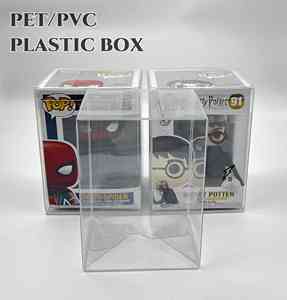 Amazon Tốt Nhất Người Bán Phong Cách 4 Inch <span class=keywords><strong>Funko</strong></span> Pop 10Pcs Pet Bảo Vệ Rõ Ràng Nhựa Hiển Thị Trường Hợp Số Lượng Lớn Cho Sưu Tập Con Số Fba - Product Image 6