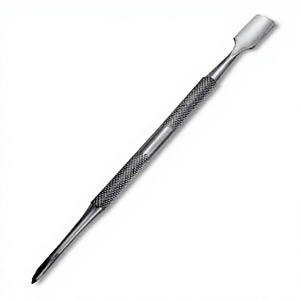 ASAP Herramienta Profesional Sostenible de Acero Inoxidable de Doble Punta Reutilizable para Empujar y Remover Cutículas, Limpia Uñas, Manicura, Color OEM - Product Image 1