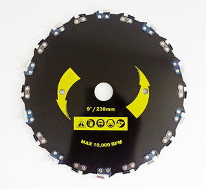 <span class=keywords><strong>Lame</strong></span> de scie circulaire à gazon, accessoire de coupe pour débroussailleuse, <span class=keywords><strong>lame</strong></span> de tronçonneuse - Product Image 6