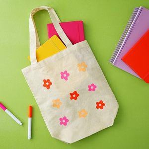 Sac fourre-tout en toile de coton beige pour femmes, idéal pour le shopping, les cadeaux, l'école, la plage, recyclable, en vrac, artisanat DIY - Product Image 2