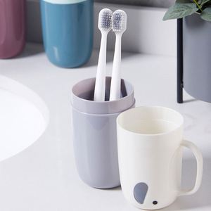 Multi-functional Eco-friendly Portable Toothbrush Case Toothpaste Eva Storage Box Wash Tooth Gargle Holder Bottle <b>Cup</b> for Travel - Product Image 2