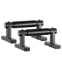 Barres de musculation robustes en acier avec poignées en mousse pour pompes, presse pectorale et exercices de force du haut du corps