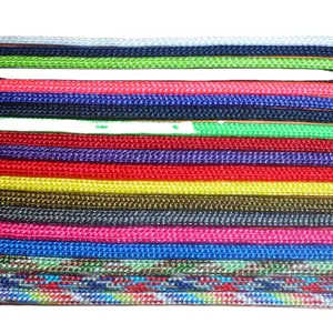 Высокопрочная полиэфирная веревка плетеная веревка с заводской продажей под заказ 4 мм 6 мм