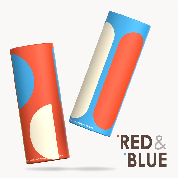 Modern Style Paper Tube Box Safe Environmental Friendly Paper Roll Tube Cylinder Paper Tube