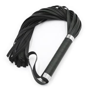 Juguete sexual Bondage Noverty PU cuero Floggers Bull Whips Horse Whips para adultos - Product Image 5
