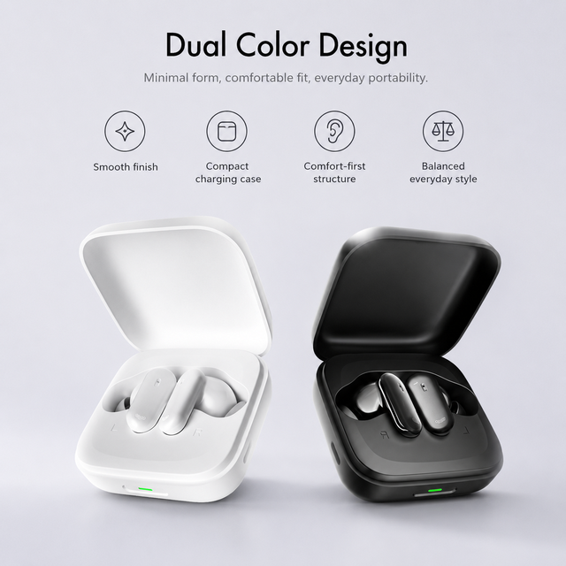 2026 New Bluetooth Earphones in Ear V5.4 ultra Long Battery Life Sports Private Model AI Translation Earphones Customization