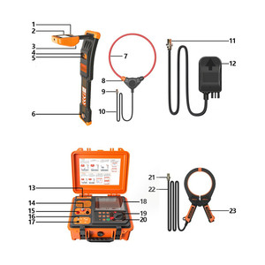 Locate Metal Pipe Cable Route AC 220V Intelligent Underground Pipeline Detector JHPS190 12 Active 577Hz-201kHz Frequencies - Product Image 5