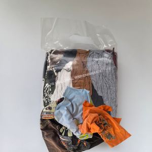 Chiffons en coton mélangé colorés multi-usages 100% coton pour le nettoyage industriel - Product Image 1