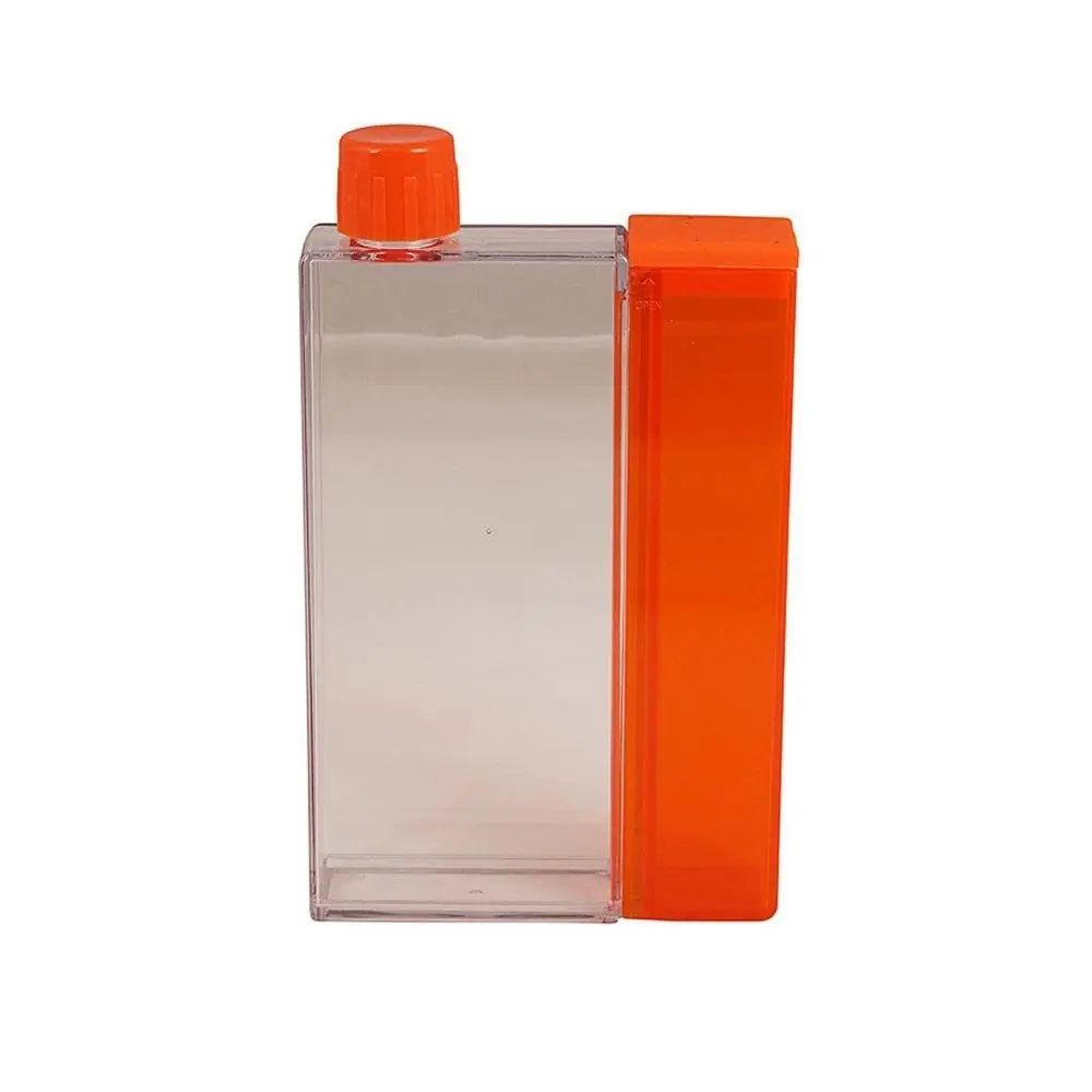 زجاجة مياه أكريليك قابلة لإعادة الاستخدام ومتينة زجاجة مياه شفافة 800 مل للثلاجة لاستخدام المدارس وسهلة الحمل