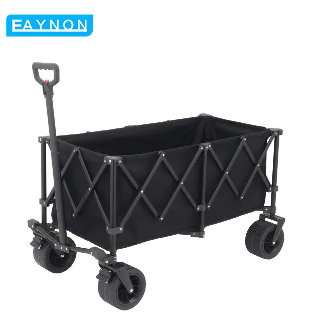 Eaynon Groothandel Opvouwbare Klapstoel Strandwagen Kinderzitjes Camping Kar Trolley Opvouwbaar Oem Zhejiang Beige Mesh 100Kg