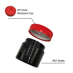 Trẻ Em 150Ml Nhựa Lọ Với Trẻ Em Chống Nắp Rỗng Vít Cap Kín Xi Lanh Hình Dạng Cây Gai Dầu Container Cho Mặt Kem - Product Image 4