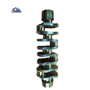 Pièces OEM ZX200-3 ZX240-3 Pièces de moteur d'excavatrice 4HK1 Vilebrequin 8-97329703-1 8973297035 - Product Image 1