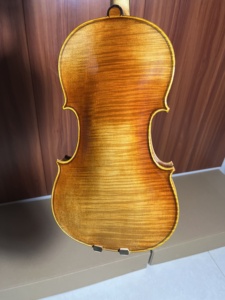 SurpassMusica4/4手作り<span class=keywords><strong>Stradivarius</strong></span>コピーバイオリンリッチサウンドスピリットワニスソリッドメープルバックスプルーストップナチュラルカラー - Product Image 5