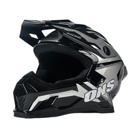 Casque de moto de haute qualité avec lunettes de protection et gants, doublure en coton, résistant aux chocs, en ABS, pour motocross