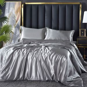 Juego de Ropa de Cama Personalizado de Color Sólido 100% Lyocell Orgánico de Bambú, Sábanas, Edredón, Colcha - Product Image 2