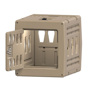 KUER portable voiture transport rotomoulé cage voyage en plastique pour animaux de compagnie boîte de consignation chien chenil cage intérieur - Product Image 4