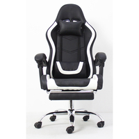 Chaise de jeu LED de haute qualité avec accoudoirs 4D, vente directe d'usine, siège de voiture de course, chaise de jeu en gros