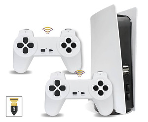 Nouvelle <span class=keywords><strong>console</strong></span> de jeu vidéo rétro classique sans fil 2,4 G GS5-HD avec 3100 jeux, idéale pour Noël - Product Image 4