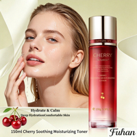 Tonique Visage Apaisant et Hydratant aux Herbes Naturelles Bio, à la Cerise, à la Levure de Tremella, à l'Extrait de Glycyrrhiza (Sureau), à l'Acide Folique